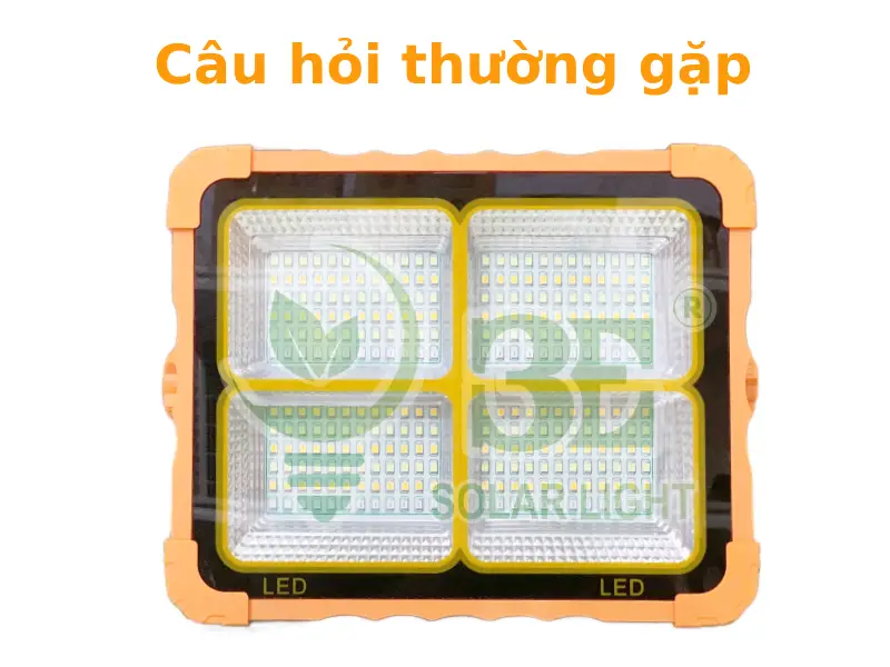 Câu hỏi thường gặp về đèn xách tay năng lượng mặt trời 4 khoang AZ-SF-PCT-200W